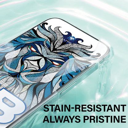 Schutzfolie Lito NB Bildschirm für Apple iPhone 17 / 16 Pro, Gehärtetes Glas, Vollkleber, Schwarz
