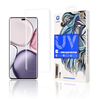 Lito Displayschutzfolie für Honor X9c / Magic7 Lite, gehärtetes Glas, UV-Kleber, 3D