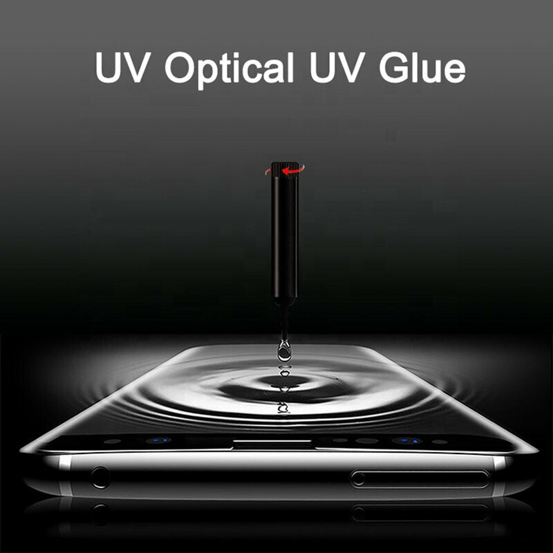 Lito Displayschutzfolie für Samsung Galaxy S22 Ultra 5G S908, gehärtetes Glas, UV-Kleber, 3D