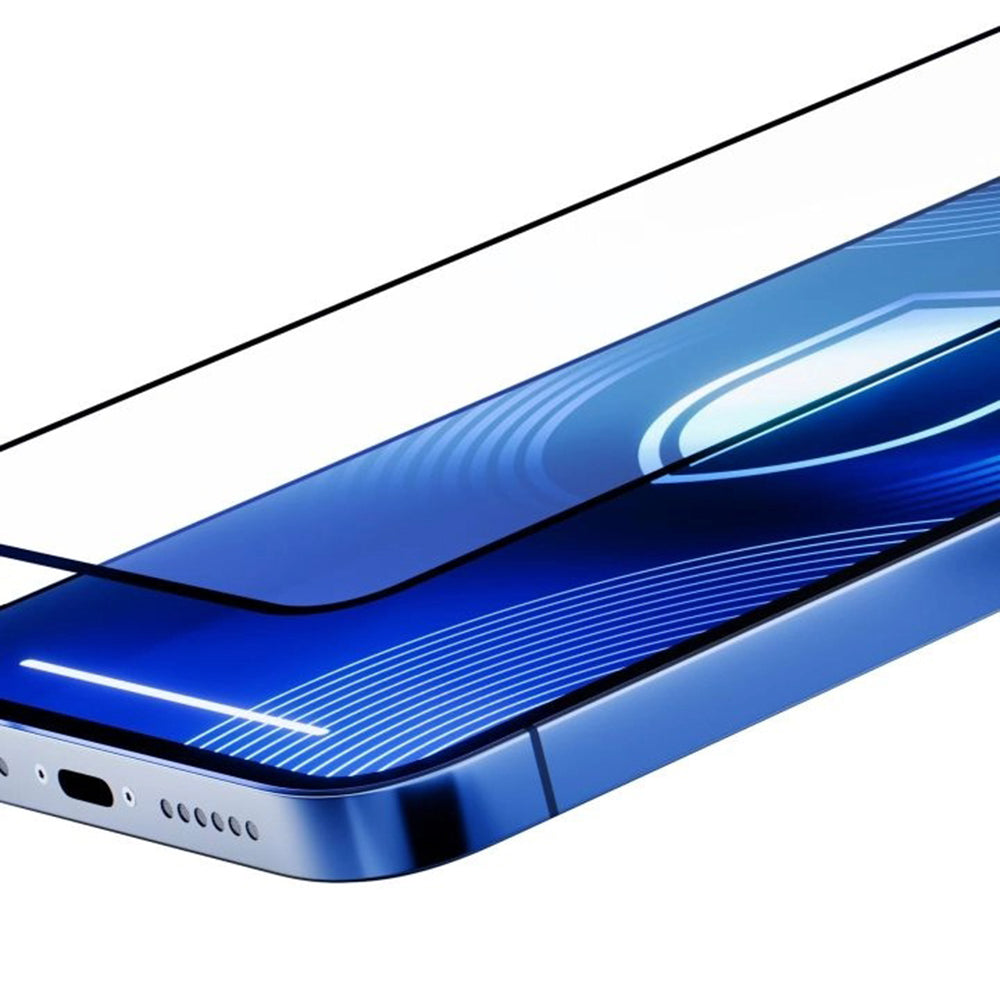 Schutzfolie Matte Bildschirm 3MK Max für Samsung Galaxy S26, Gehärtetes Glas, Vollverklebung, Schwarz
