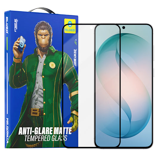 Schutzfolie Matte Blueo Anti-Glare für Samsung Galaxy S26 Plus S947, gehärtetes Glas, Full Glue, Schwarz