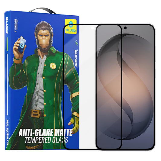 Schutzfolie Matte Blueo Anti-Glare für Samsung Galaxy S26 S942, Gehärtetes Glas, Vollkleber, Schwarz