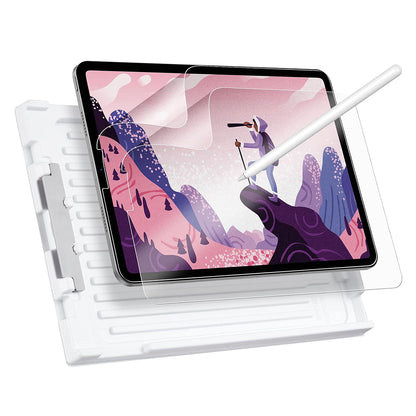 Schutzfolie Ecran Matte ESR Paper Feel für Apple iPad Pro 12.9 (2022) / Pro 12.9 (2021) / Pro 12.9 (2020), Kunststoff, Set 2 Stück
