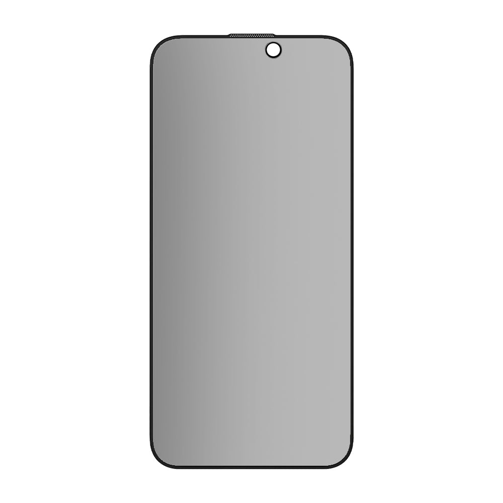 Matt Privacy Blueo Anti-Peep Displayschutzfolie für Apple iPhone 15 Pro, gehärtetes Glas, Vollklebung