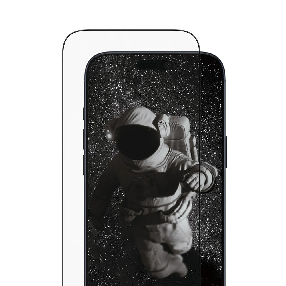 Schutzfolie PanzerGlass Ultra-Wide Ceramic II EasyAligner für Apple iPhone 17 Pro Max, gehärtetes Glas, Full Glue, Schwarz.