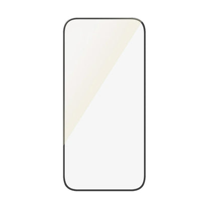 Schutzfolie PanzerGlass Ultra-Wide Fit EyeCare für Apple iPhone 16 / 15, gehärtetes Glas, Full Glue, Schwarz