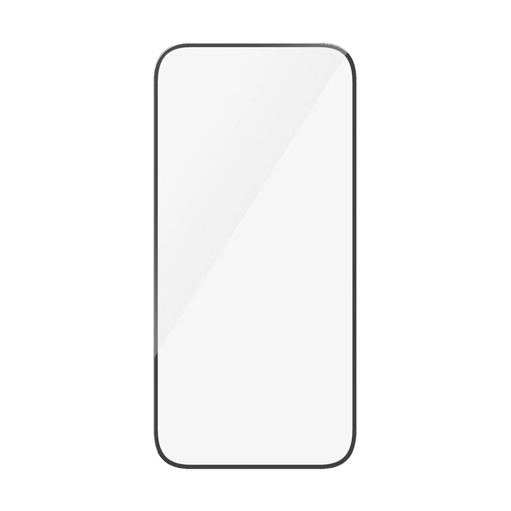 Schutzfolie PanzerGlass Ultra-Wide Fit für Apple iPhone 16 Plus / 15 Plus, gehärtetes Glas, Full Glue, Schwarz