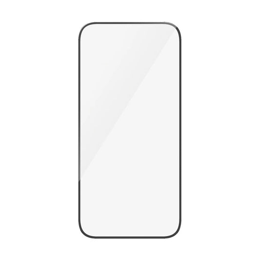 Schutzfolie PanzerGlass Ultra-Wide Fit für Apple iPhone 16 Plus / 15 Plus, gehärtetes Glas, Full Glue, Schwarz