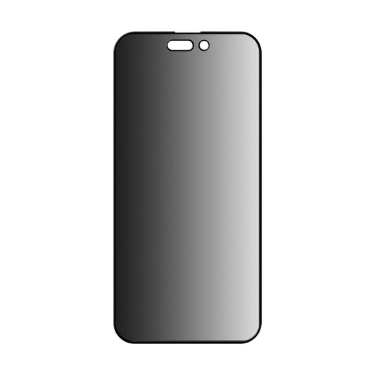 Privacy-Schutzfolie Anank 1X Reinforced 360 für Apple iPhone 15 Pro, Sicherheitsglas, Vollkleber, 2.5D