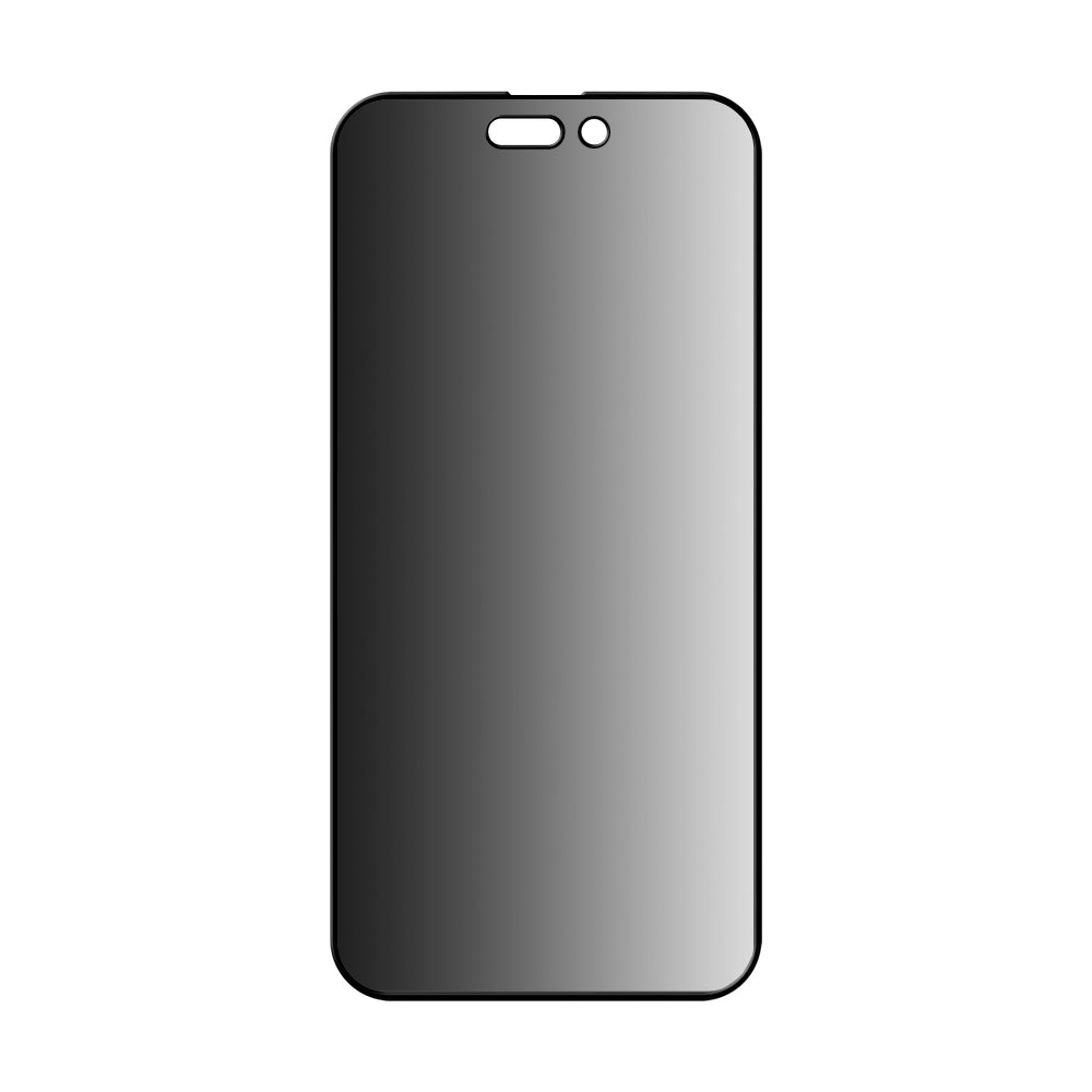 Anank 1X Reinforced 360 Privacy Screen Protector for Apple iPhone 15, Tempered Glass, Full Glue, 2.5D