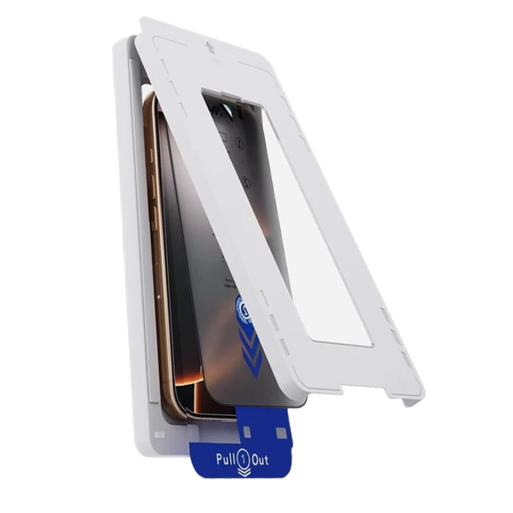 Privacy-Schutzfolie Anank 2X Verstärkt für Apple iPhone 15, Sicherheitsglas, Vollkleber, 2.5D
