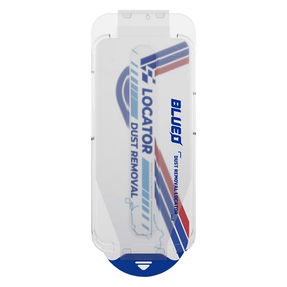 Privacy-Schutzfolie Blueo Anti-Peep Applicator Pro für Apple iPhone 15 Pro Max, gehärtetes Glas, Vollkleber