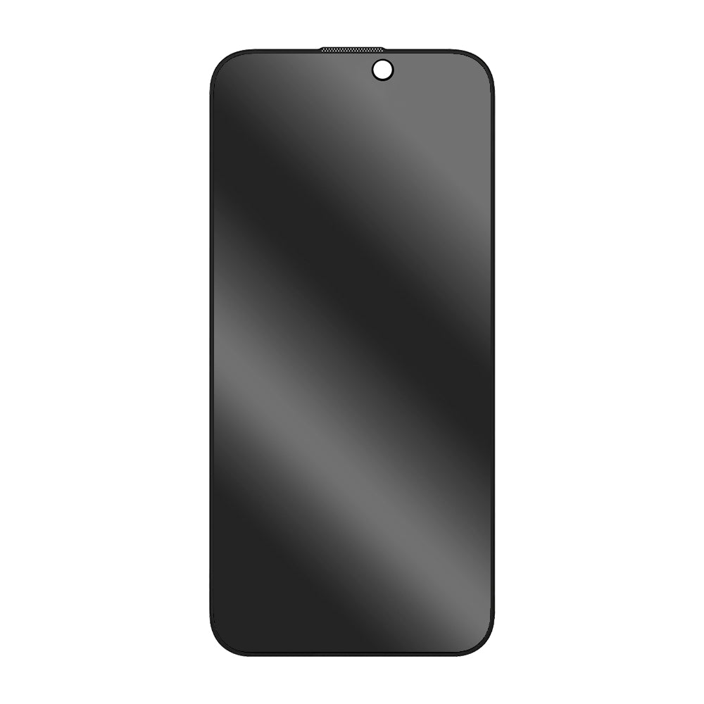 Privacy-Schutzfolie Blueo Anti-Peep für Apple iPhone 12 / 12 Pro, gehärtetes Glas, Vollkleber