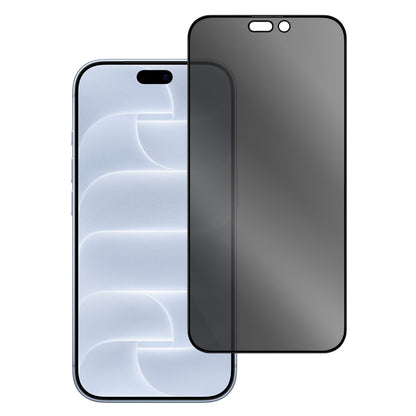 Blueo Anti-Peep Privacy-Displayschutzfolie für Apple iPhone 18 Pro, gehärtetes Glas, vollflächig klebend, 5er-Set