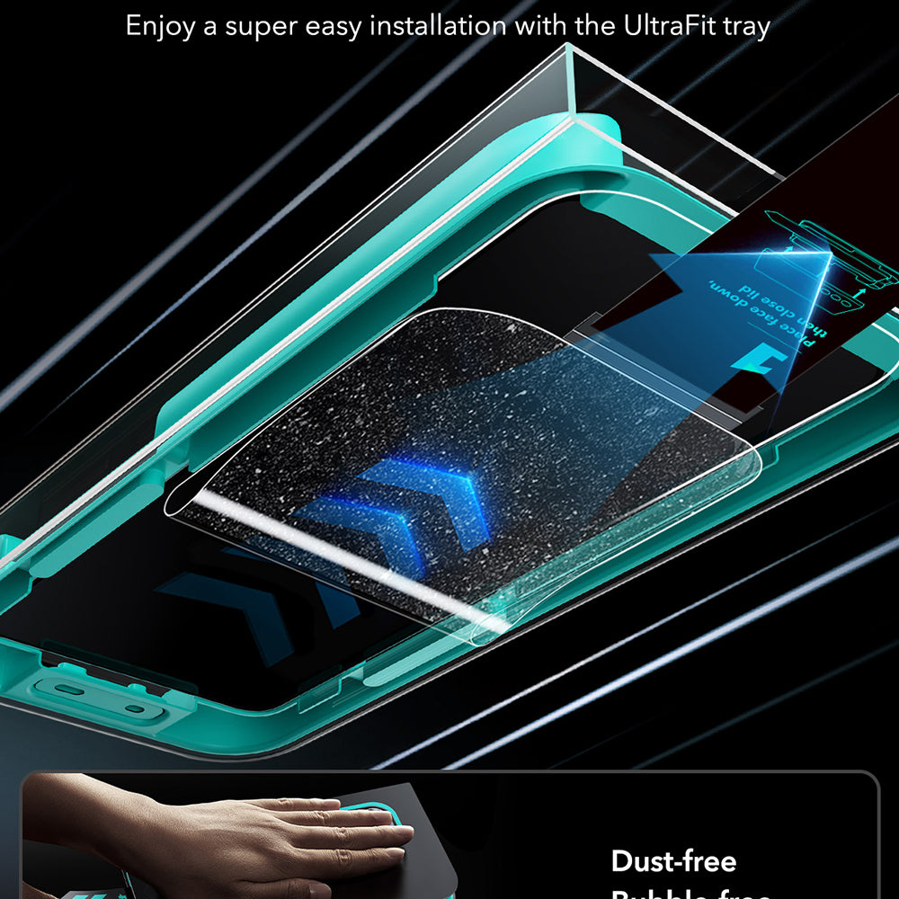 Schutzfolie Ecran Privacy ESR Armorite für Samsung Galaxy S26 Ultra, Gehärtetes Glas, Vollverklebung