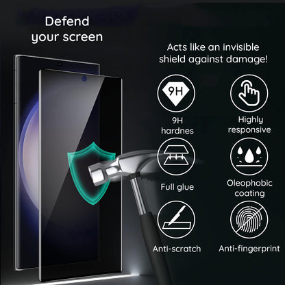 Privacy-Schutzfolie Lito HD Pro für Apple iPhone 15 Plus, gehärtetes Glas, Full Glue