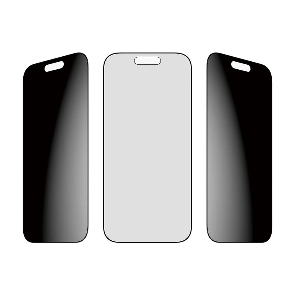 Schutzfolie Privacy PanzerGlass Ultra-Wide Fit 2-Way EasyAligner für Apple iPhone 17 / 16 Pro, Gehärtetes Glas, Vollverklebung