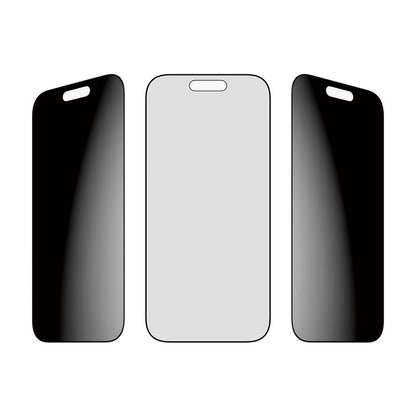 Schutzfolie Privacy PanzerGlass Ultra-Wide Fit 2-Way EasyAligner für Apple iPhone 17 / 16 Pro, Gehärtetes Glas, Vollverklebung