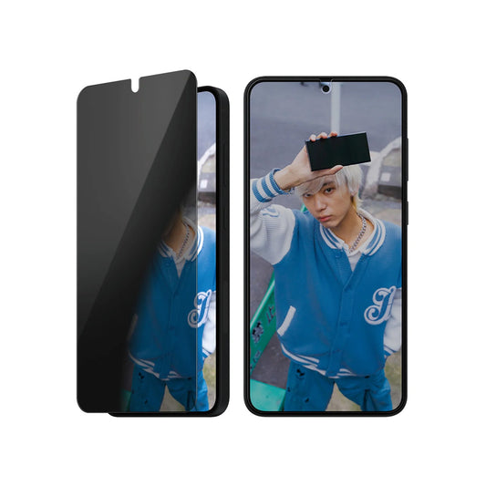Privacy Screen Protector PanzerGlass Ultra-Wide Fit for Samsung Galaxy S25+ S936 / S24+ S926, Tempered Glass, Full Glue