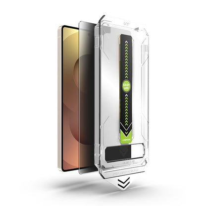 Privacy-Schutzfolie Techsuit TitanGlass CrystalHD für Samsung Galaxy A37 5G / A36 A366, Sicherheitsglas, Vollkleber