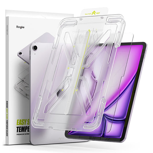 Ringke Easy Slide Displayschutzfolie für Apple iPad Air 11 (2026) / Air 11 (2025), gehärtetes Glas, Vollkleber