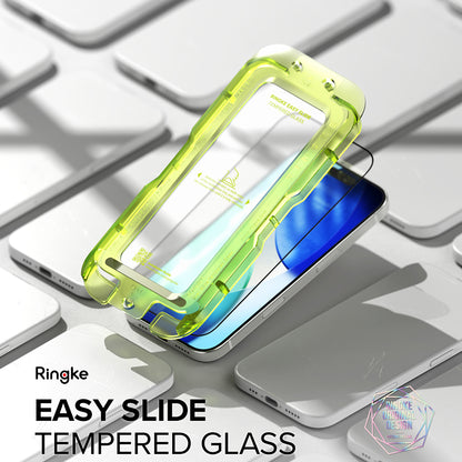 Ringke Easy Slide Displayschutzfolie für Apple iPhone 17 Air, gehärtetes Glas, Full Glue, 2er Set