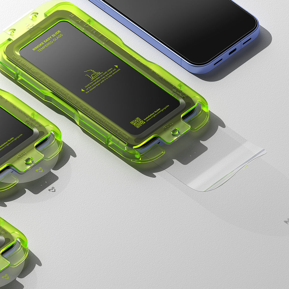 Ringke Easy Slide Displayschutzfolie für Google Pixel 10a, gehärtetes Glas, Full Glue, 2er Set
