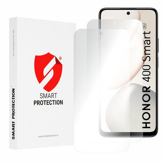 Smart Protection Premium Classic Displayschutzfolie für Honor 400 Smart 4G / X7d 4G, Kunststoff, 2 Stück Set