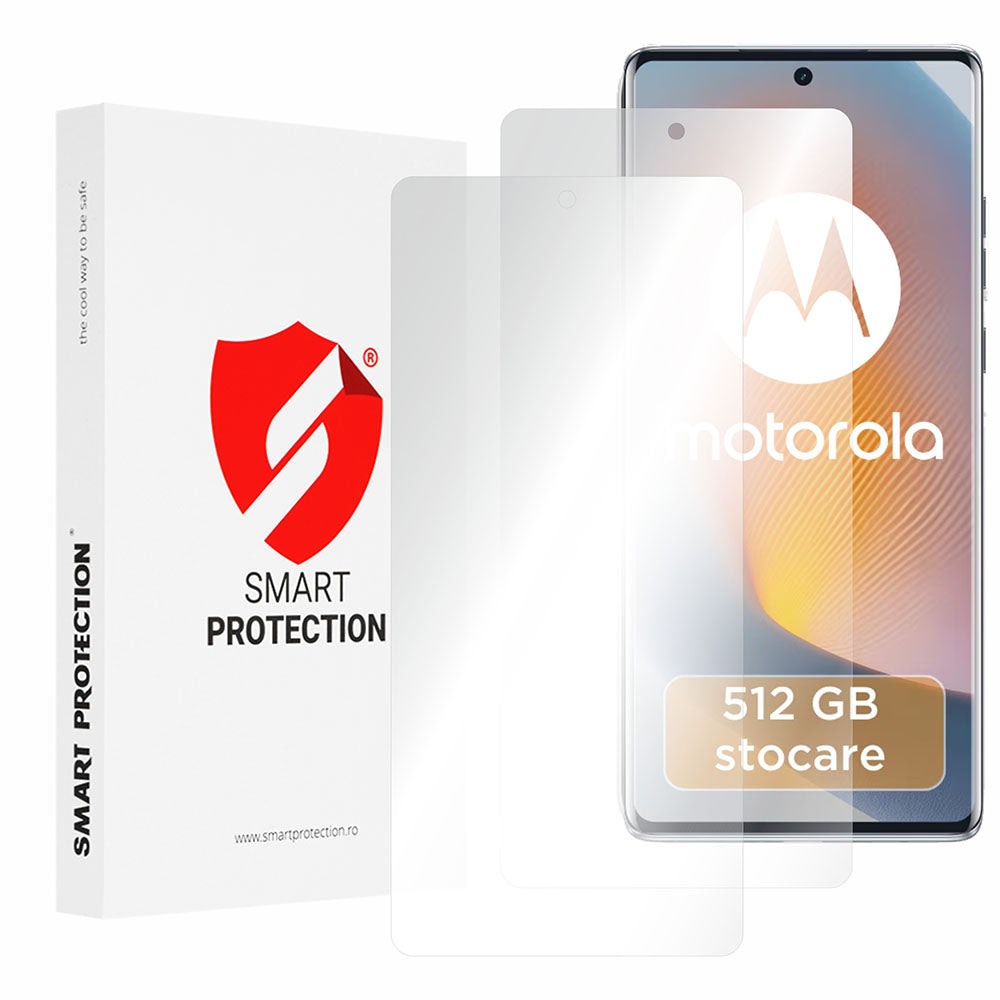 Smart Protection Premium Classic Screen Protector Film for Motorola Edge 50 Fusion, Plastic, Set of 2 pieces