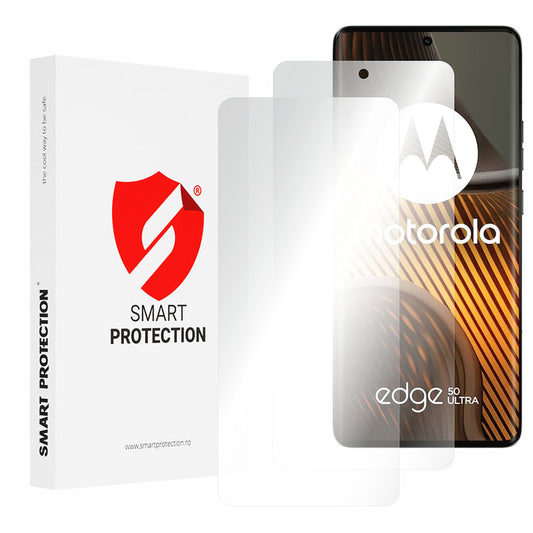 Smart Protection Premium Classic Displayschutzfolie für Motorola Edge 50 Ultra, Kunststoff, 2 Stück Set