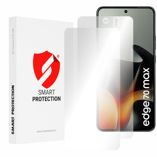 Smart Protection Premium Classic Displayschutzfolie für Motorola Edge 70 Max, Kunststoff, 2 Stück Set