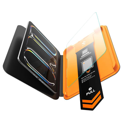 Spigen GlastR Align Master T Screen Protector for Apple iPad Pro 11 (2025) / Pro 11 (2024), Tempered Glass, Full Glue AGL11699