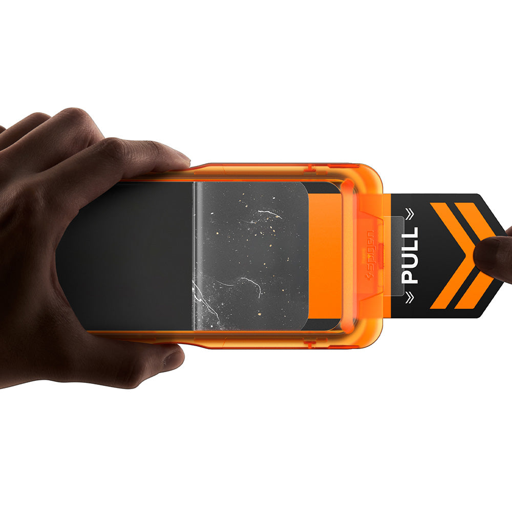 Spigen GlastR AlignMaster S Displayschutzfolie für Apple iPhone 18 Pro Max / 17 Pro Max, gehärtetes Glas, Full Glue, 2 Stück Set AGL10101
