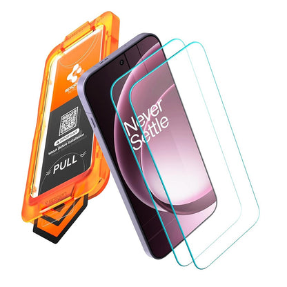 Spigen GlastR AlignMaster S Displayschutzfolie für OnePlus 15, gehärtetes Glas, Full Glue, 2 Stück Set AGL11333