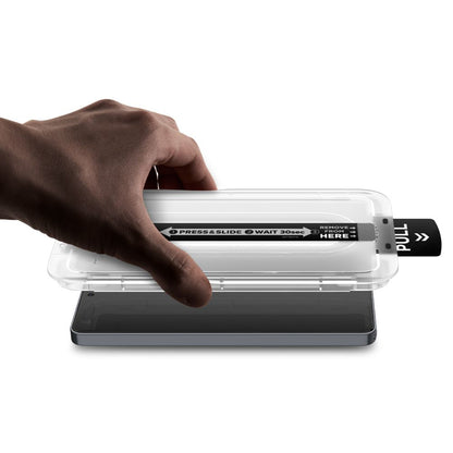 Schutzfolie Spigen GlastR EZ FIT Pro HD Anti-Reflection für Samsung Galaxy S26 Ultra S948, gehärtetes Glas, Vollkleber, Set mit 2 Stück