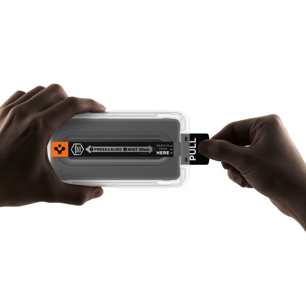 Schutzfolie Spigen GlastR EZ FIT Pro HD Anti-Reflection für Samsung Galaxy S26 Ultra S948, gehärtetes Glas, Vollkleber, Set mit 2 Stück