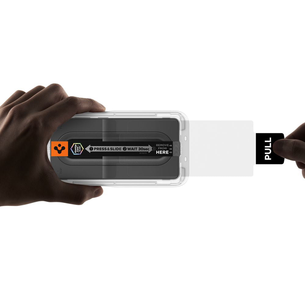 Schutzfolie Spigen GlastR EZ FIT Pro HD Anti-Reflection für Samsung Galaxy S26 Ultra S948, gehärtetes Glas, Vollkleber, Set mit 2 Stück