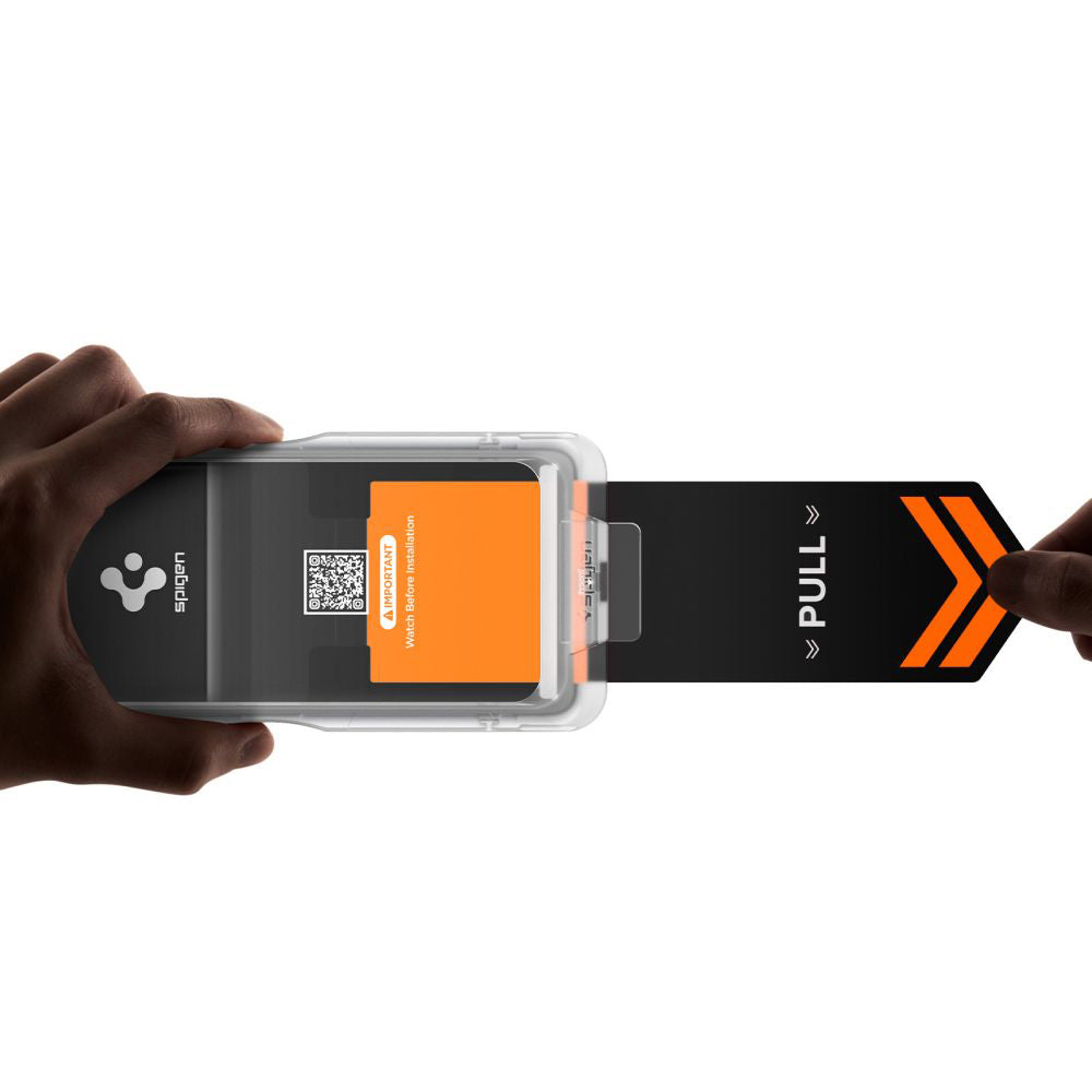 Schutzfolie Spigen GlastR EZ FIT Pro HD für Samsung Galaxy S26 Plus S947, Gehärtetes Glas, Vollkleber AGL11086