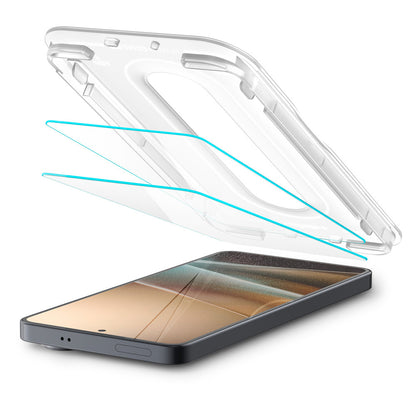 Spigen GlastR EZ FIT Pro HD Anti-Reflection Screen Protector for Samsung Galaxy S26 S942, Tempered Glass, Full Glue, Set of 2 pieces