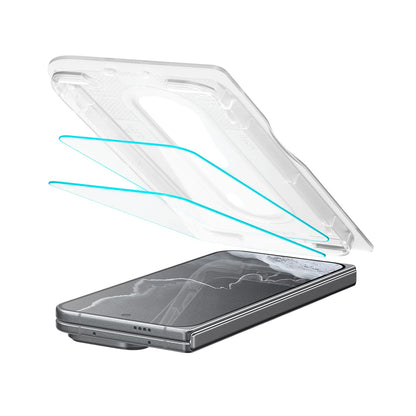 Spigen GlastR EZ FIT Pro Displayschutzfolie für Google Pixel 11 Pro Fold, gehärtetes Glas, Full Glue, 2er-Set AGL11490