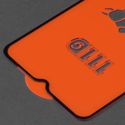 Techsuit Displayschutzfolie für Honor 70 Lite / X6 / X8 5G, gehärtetes Glas, Full Glue, 111D, Schwarz