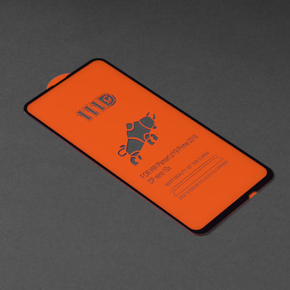 Techsuit Displayschutzfolie für Huawei Y9 Prime (2019) / P Smart Z, gehärtetes Glas, Full Glue, 111D, Schwarz