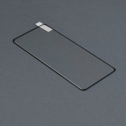 Techsuit Displayschutzfolie für Motorola Edge 40 Neo, gehärtetes Glas, Full Glue, 111D, Schwarz