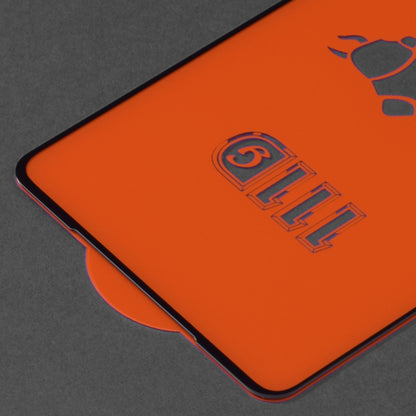 Techsuit Displayschutzfolie für Motorola Moto G72, gehärtetes Glas, Full Glue, 111D, Schwarz