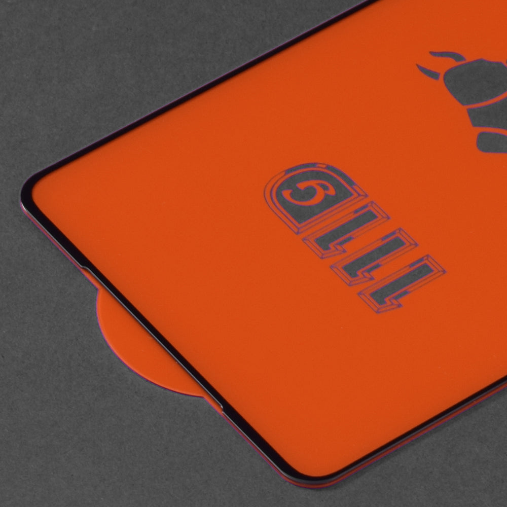 Techsuit Displayschutzfolie für Motorola Moto G84, gehärtetes Glas, Full Glue, 111D, Schwarz