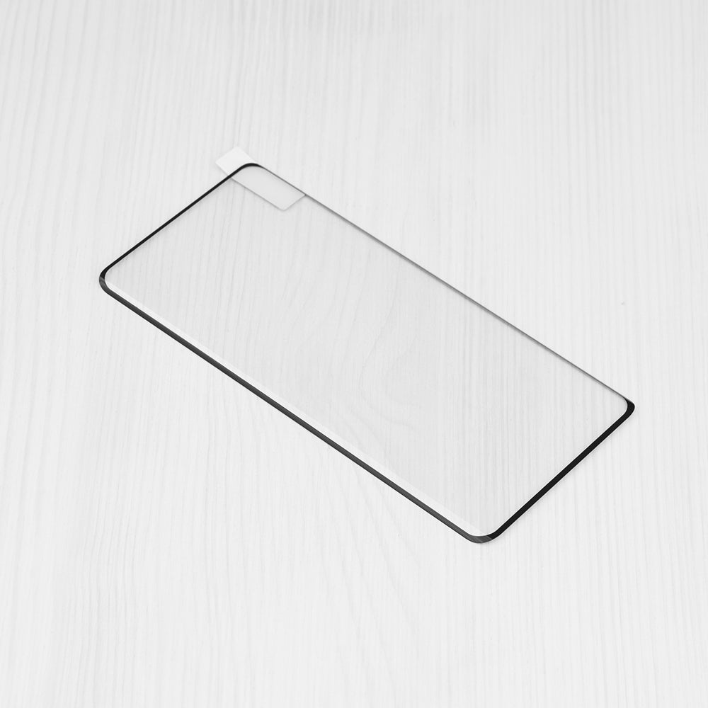 Techsuit Displayschutzfolie für Realme 12 Pro / 12 Pro+, gehärtetes Glas, Full Glue, 111D, Schwarz