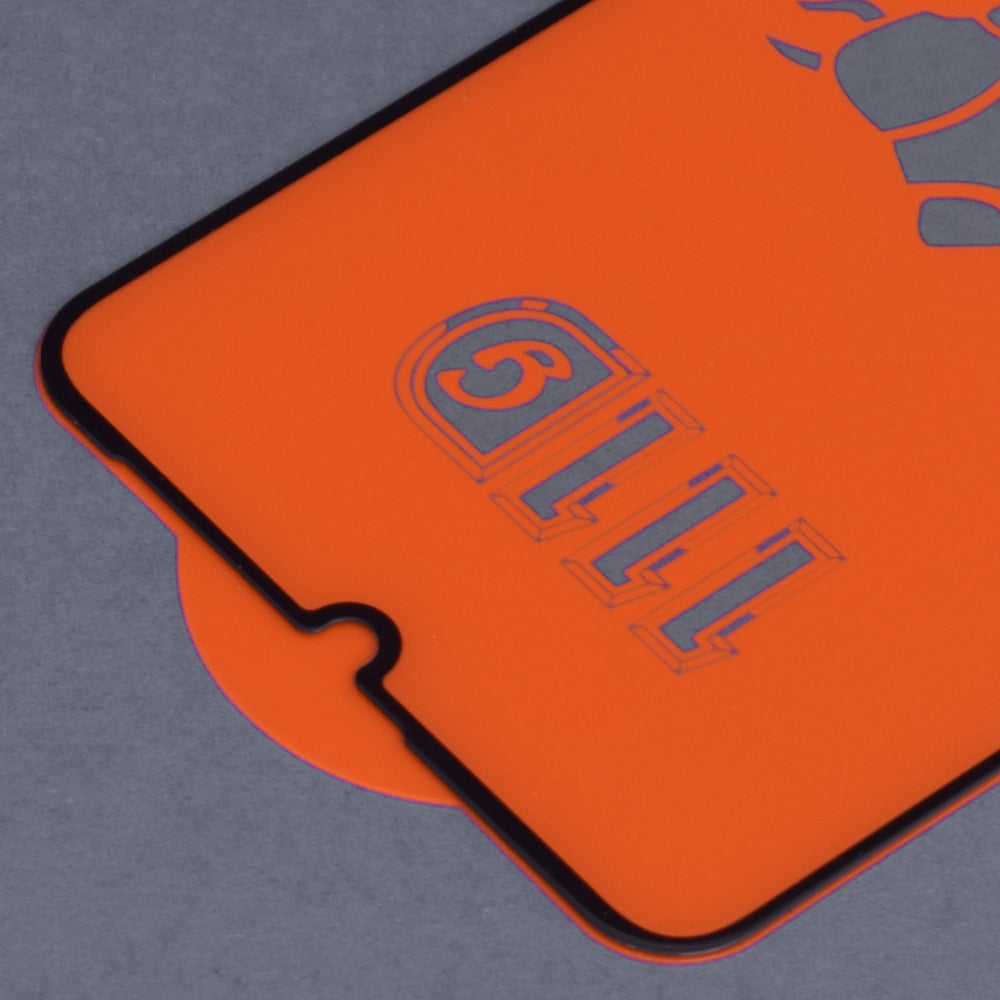 Techsuit Displayschutzfolie für Samsung Galaxy A05s A057 / A05 A055, gehärtetes Glas, Full Glue, 111D, Schwarz