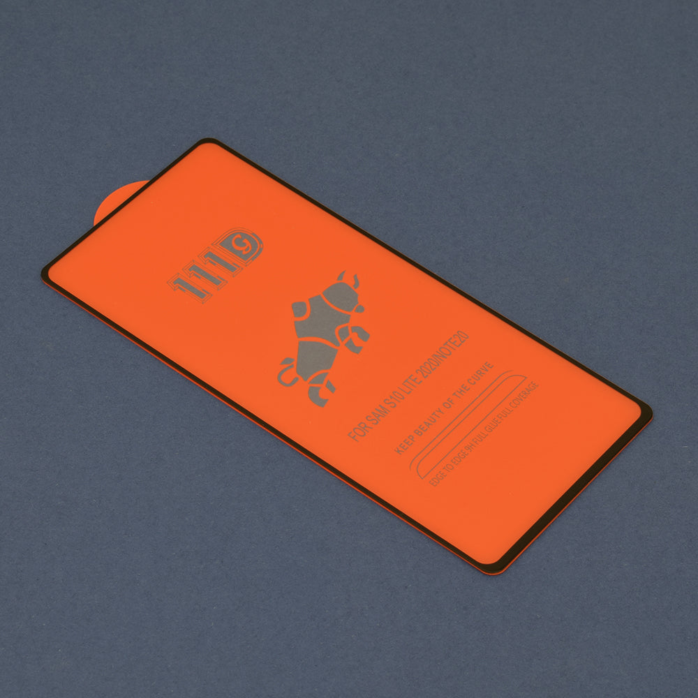 Techsuit Displayschutzfolie für Samsung Galaxy Note 20 5G N981 / Note 20 N980, gehärtetes Glas, Full Glue, 111D, Schwarz