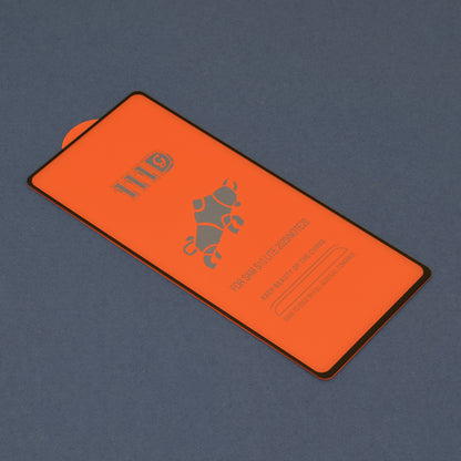 Techsuit Displayschutzfolie für Samsung Galaxy Note 20 5G N981 / Note 20 N980, gehärtetes Glas, Full Glue, 111D, Schwarz