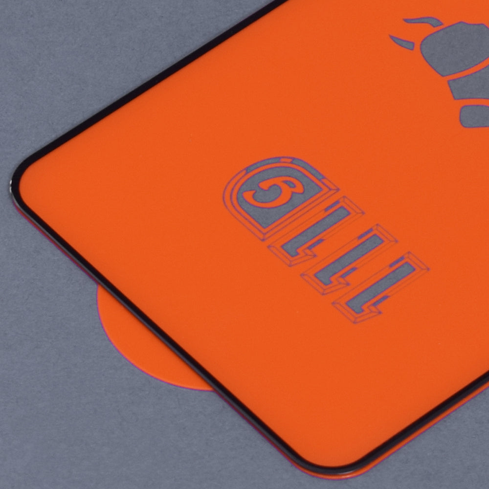 Techsuit Displayschutzfolie für Samsung Galaxy S21 FE 5G G990, gehärtetes Glas, Full Glue, 111D, Schwarz